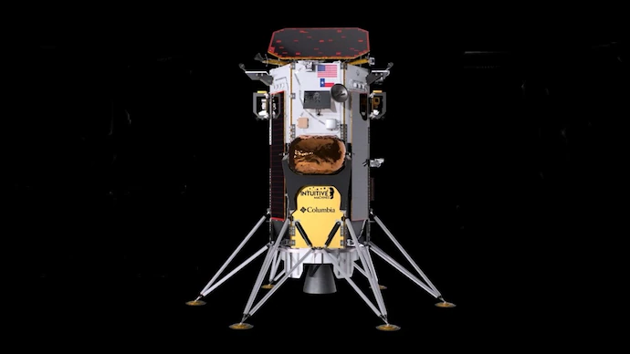 Nova-C Lands on the Moon, Unveiling Lunar Secrets, Private Moon Mission